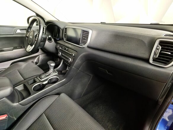 2021 Kia Sportage IV Рестайлинг, синий, 2319000 рублей - вид 12