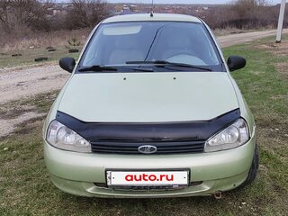 2006 Lada (ВАЗ) Kalina I, зелёный, 230000 рублей, вид 2