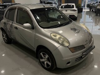 2003 Nissan March III (K12), серебристый, 285000 рублей, вид 3
