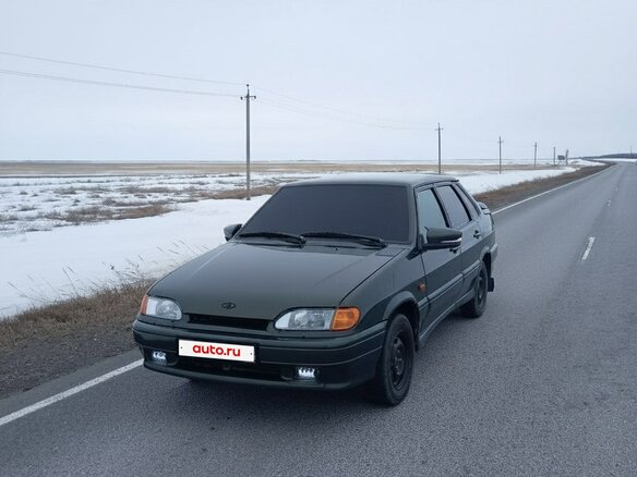 2005 Lada (ВАЗ) 2115, зелёный, 165000 рублей