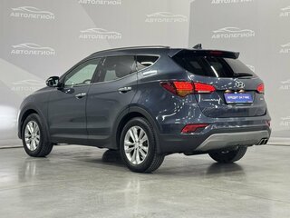 2017 Hyundai Santa Fe III Рестайлинг, синий, 2300000 рублей, вид 3