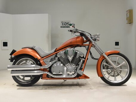 2011 Honda VT 1300CX Fury, оранжевый, 840000 рублей, вид 2