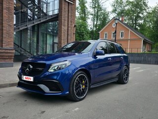 2018 Mercedes-Benz GLE AMG 63 AMG I (W166), синий, 5750000 рублей, вид 4