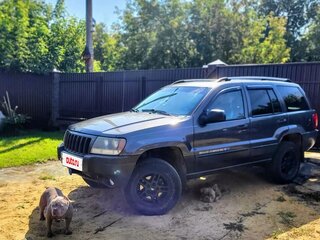 2003 Jeep Grand Cherokee II (WJ), серый, 1200000 рублей, вид 2