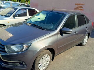 2018 Lada (ВАЗ) Granta I Рестайлинг, серебристый, 650000 рублей, вид 1