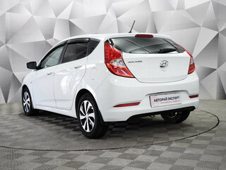 2016 Hyundai Solaris I Рестайлинг, белый, 658000 рублей, вид 3