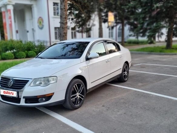 2008 Volkswagen Passat B6, белый, 750000 рублей - вид 17