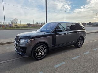 2016 Land Rover Range Rover Long IV, чёрный, 5300000 рублей, вид 4
