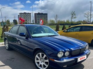2005 Jaguar XJ III (X350/X358), синий, 1310000 рублей, вид 2