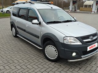 2017 Lada (ВАЗ) Largus Cross I, серебристый, 820000 рублей, вид 3
