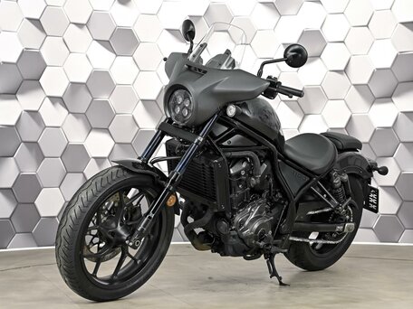 2021 Honda CMX 1100 Rebel, чёрный, 877000 рублей, вид 2