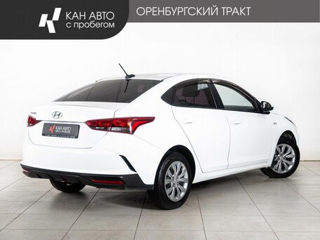 2021 Hyundai Solaris II Рестайлинг, белый, 999000 рублей, вид 3