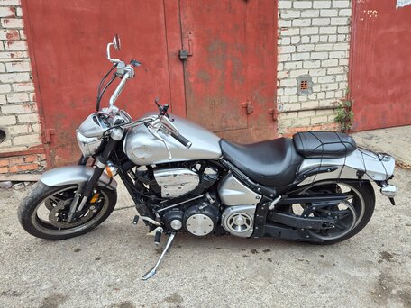 2002 Yamaha XV 1700 Warrior, серебристый, 570000 рублей, вид 3