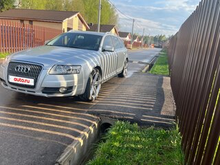 2007 Audi A6 allroad II (C6), серебристый, 1200000 рублей, вид 4