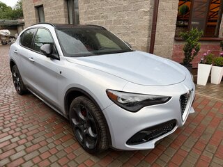 2024 Alfa Romeo Stelvio I Рестайлинг 2, голубой, 4150000 рублей, вид 3