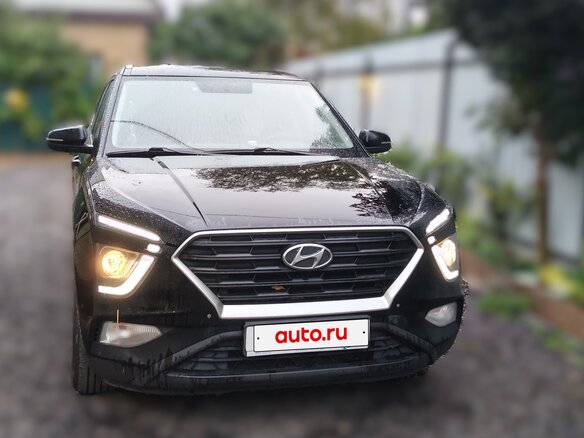 2021 Hyundai Creta II, чёрный, 1850000 рублей - вид 1