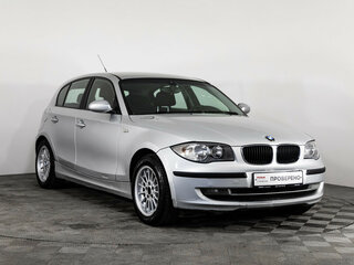 2009 BMW 1 серии 116i I (E81/E82/E87/E88) Рестайлинг, серебристый, 699000 рублей, вид 3