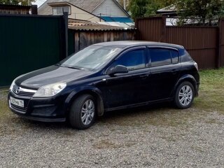 2009 Opel Astra H Рестайлинг, чёрный, 600000 рублей, вид 4