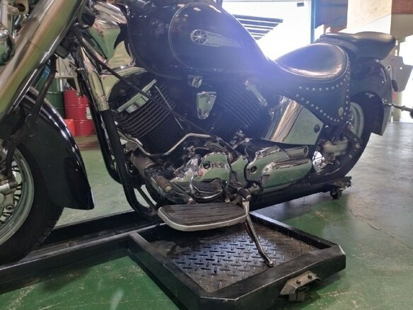 2002 Yamaha XVS1100, чёрный, 450000 рублей - вид 12