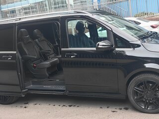 2020 Mercedes-Benz V-Класс Long 300 d длинный III (W447) Рестайлинг, чёрный, 5557770 рублей, вид 2