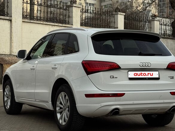2013 Audi Q5 I (8R) Рестайлинг, белый, 1850000 рублей - вид 5