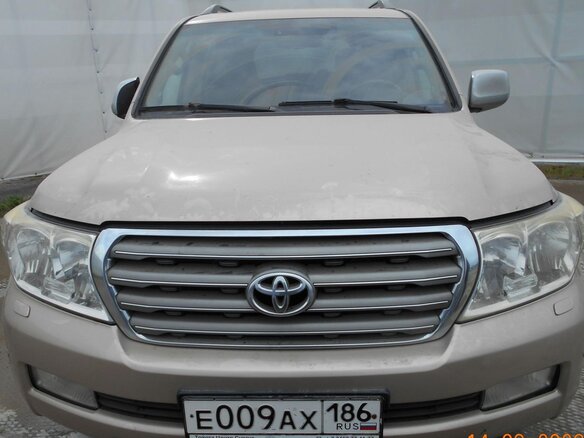 2007 Toyota Land Cruiser 200 Series, золотистый