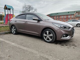 2018 Hyundai Solaris II, коричневый, 1450000 рублей, вид 3