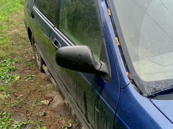 1998 Honda Civic VI Рестайлинг, синий, 90000 рублей - вид 6