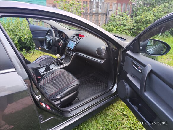 2010 Mazda 6 II (GH) Рестайлинг, серый, 630000 рублей - вид 7