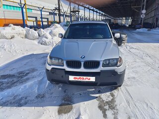 2004 BMW X3 25i I (E83), серебристый, 655000 рублей, вид 2
