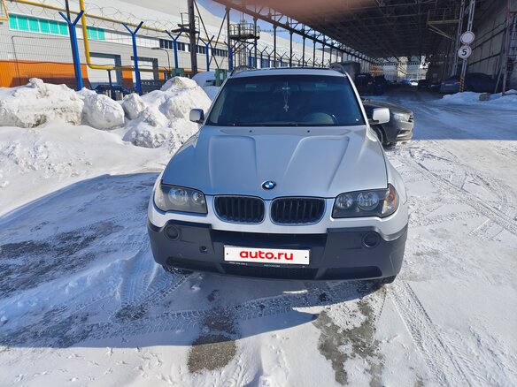 2004 BMW X3 25i I (E83), серебристый, 635000 рублей - вид 1