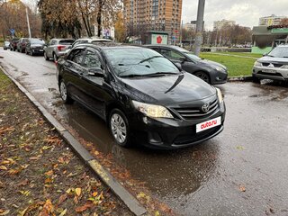 2011 Toyota Corolla X (E140, E150) Рестайлинг, чёрный, 1350000 рублей, вид 4