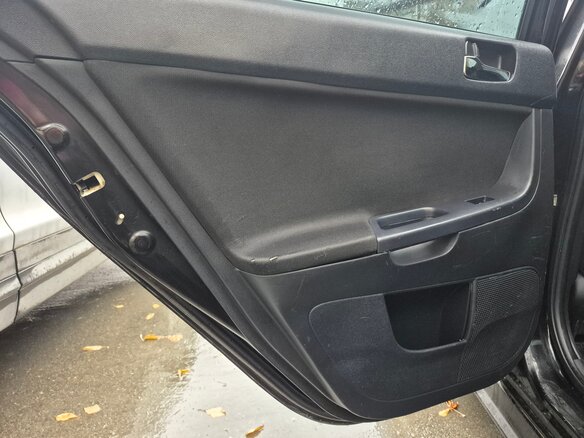 2008 Mitsubishi Lancer X, чёрный, 590000 рублей - вид 8