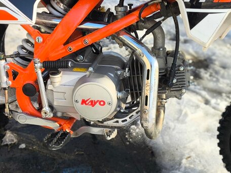 2022 Kayo Basic TT125, белый, 87000 рублей, вид 4