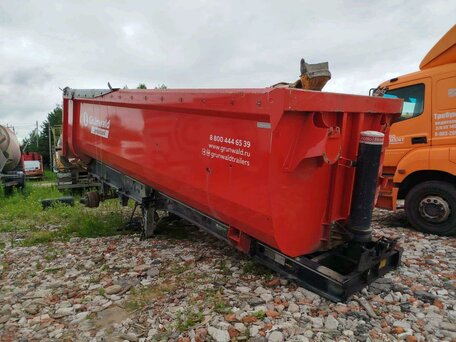 2024 Grunwald Полуприцеп самосвальный, красный, 1768500 рублей, вид 2