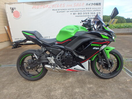 2022 Kawasaki Ninja 650, зелёный, 880000 рублей, вид 5