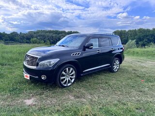 2012 Infiniti QX56 II, чёрный, 1790000 рублей, вид 1