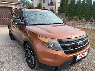 2014 Ford Explorer Sport V, коричневый, 1400000 рублей, вид 4