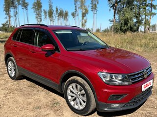 2017 Volkswagen Tiguan II, пурпурный, 1870000 рублей, вид 1