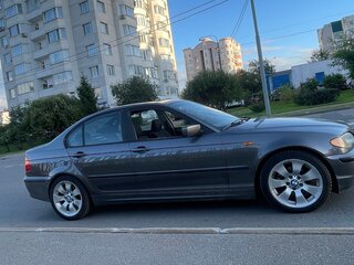 2002 BMW 3 серии 318i IV (E46) Рестайлинг, серый, 650000 рублей, вид 4