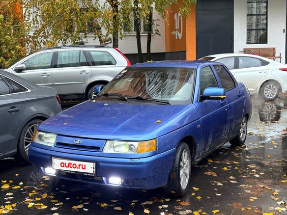 2002 Lada (ВАЗ) 2110, синий - вид 1