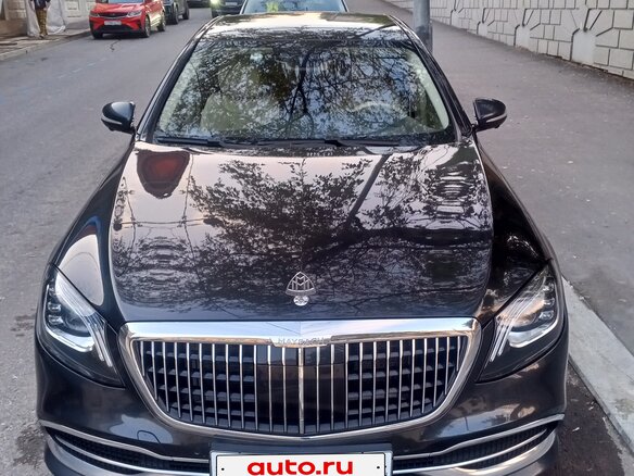 2019 Mercedes-Benz Maybach S-Класс 560 I (X222) Рестайлинг, чёрный, 4000000 рублей