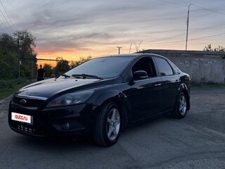 2009 Ford Focus II Рестайлинг, чёрный, 530000 рублей, вид 1