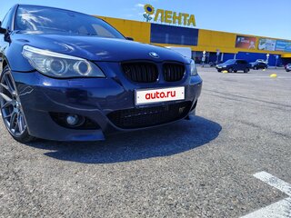 2008 BMW 5 серии 525i V (E60/E61) Рестайлинг, синий, 1250000 рублей, вид 1