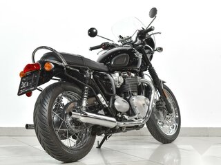 2020 Triumph Bonneville T120, чёрный, 879000 рублей, вид 3