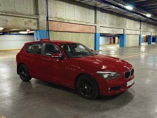 2013 BMW 1 серии 116i II (F20/F21), красный, 1095000 рублей, вид 1