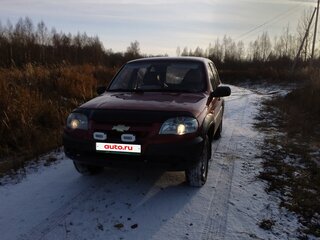 2009 Chevrolet Niva I Рестайлинг, красный, 350000 рублей, вид 1