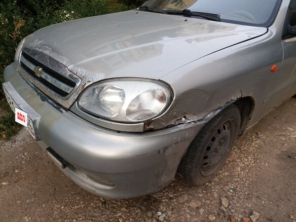 2007 Chevrolet Lanos I, серебристый - вид 8