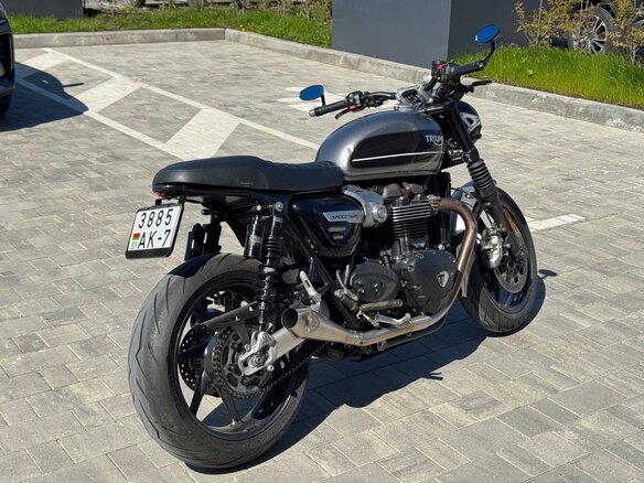 2019 Triumph Speed Twin, серебристый, 824000 рублей - вид 2