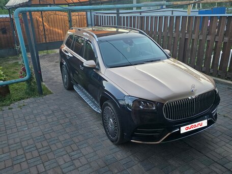 2019 Mercedes-Benz GLS 400 d II (X167), синий, 8500000 рублей, вид 1